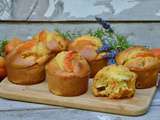 Cakes aux abricots au miel et romarin