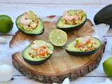 Calendrier de l'Avent gourmand j*12 : Avocats farcis au surimi et aux crevettes