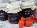 Confiture de fraises Gariguettes