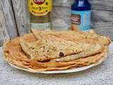 Crêpes à la fleur d'oranger et au rhum