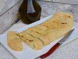 Fougasse au chèvre