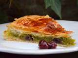 Galette des rois pistaches-amarena