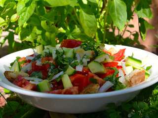 Salade panzanella