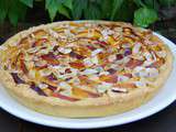 Tarte amandine aux nectarines