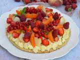 Tarte aux fruits d'été à l'italienne