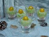 Verrine crevettes – avocat