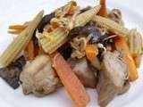 Wok de poulet