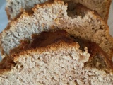 Banana bread 🍌Sans gluten, sans lactose, sans oeuf et sans fruit à coque (Vegan)