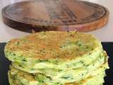 Pancakes Courgettes/curry 🥒Sans gluten, sans lactose, sans oeuf (Vegan)