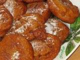 Beignets de courges et cannelle