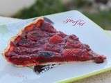 Tarte fraises et menthe