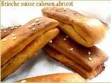 Brioche suisse calisson et abricot