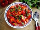 Salade de fraises