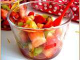 Salade de fraises