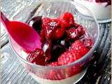 Verrine aux fruits rouges