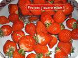 Verrine fraise pistache et galette bretonne