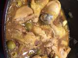 Poulet aux olives et citrons confits