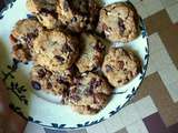 Cookies amandes et chocolat noir