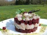 Tartare de Saint-Jacques à l'huile vanillée