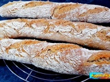 Baguettes paysannes aux graines - la popote et la boulange de Nanard