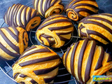 Pains au chocolat bicolores - la popote et la boulange de Nanard