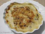 Coquilles Saint Jacques Gratinées (thermomix ou pas)