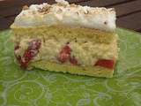 Fraisier au riz fondant