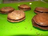 Macarons au Nutella