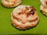 Tartelettes feuilletées au chèvre, miel et thym