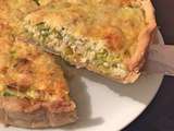 Quiche aux poireaux et brocciu