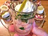 Verrine de Jambon Persillé et Chantilly Moutarde à la Truffe d’Eté « Reine de Dijon »