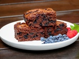 Brownies aux bleuets