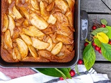 Cobbler aux pommes et au caramel salé