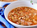 Minestrone à la saucisse italienne