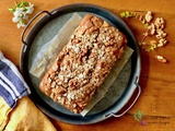 Pain multigrain aux bananes et aux noix sans sucre ajouté et sans lactose