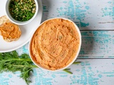 Tartinade au saumon fumé et aux poivrons grillés avec sa gremolata