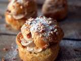 Choux à la crème praliné façon Paris-Brest