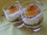 Tiramisu aux abricots et spéculos