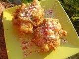 Beignets aux fleurs d'acacias