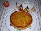 Galette des rois aux pommes et caramel beurre salé