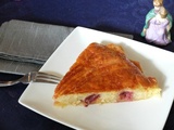 Galette des rois Ispahan : rose, litchi et framboise