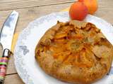 Tarte rustique aux abricots et romarin