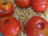 Tomates farcies froides au poisson