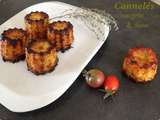 Cannelés courgette et chorizo