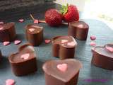 Bonbons Chocolat Fraise