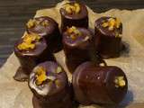 Bonbons glaces Banane Chocolat