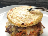 Burger de Quinoa Aux Légumes et Au Chèvre