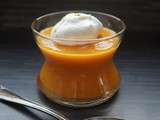 Cappuccino Carottes Oranges Et Chantilly au Cumin