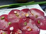 Carpaccio De Betteraves a l'Orange