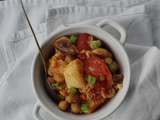 Cassolette de Poisson Aux Pois Chiches et Ras-el-Hanout